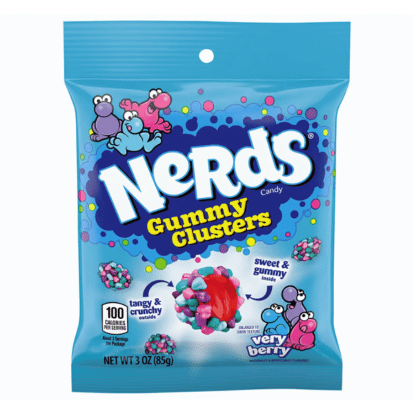 Nerds Gummy Clusters Very Berry Peg Bag