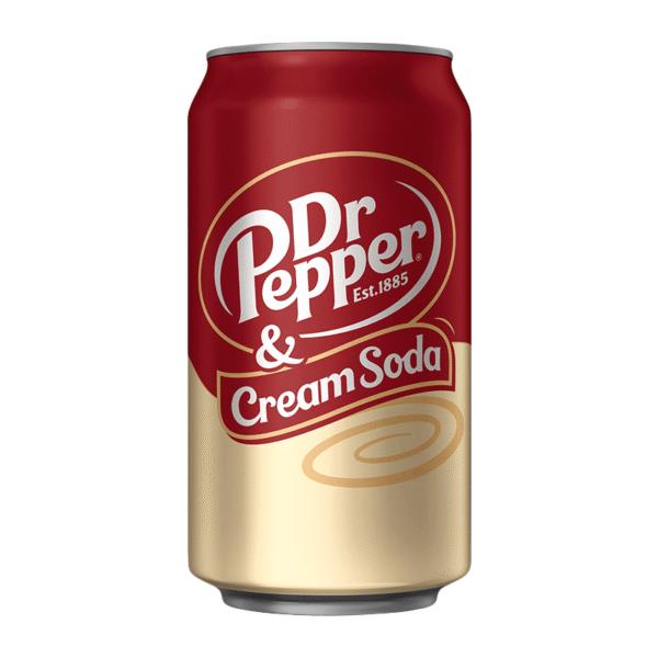 Dr Pepper Cream Soda Can